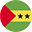 São Tomé & Príncipe flag